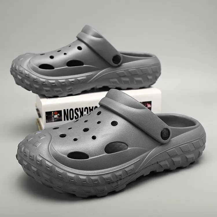 凉鞋夏季款包头沙滩洞洞鞋男款百搭透气外穿潮流凉鞋家居防滑拖鞋