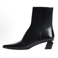 未使用 ALEXANDER WANG 黑色牛皮革及踝靴 短靴