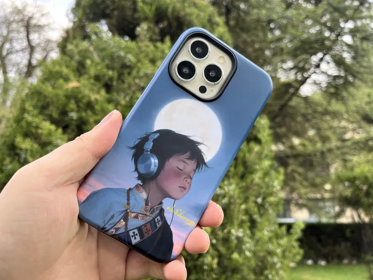 【童年的声音】菲林二合一磨砂壳  创意小众藏元素手机壳 