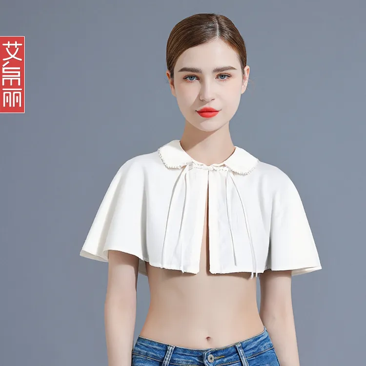 小披肩女士高档防晒多功能斗篷外搭空调房搭肩搭配裙子假领子保暖