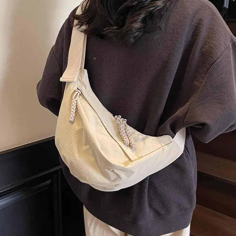 大容量包包女式2025新款潮胸包休闲百搭斜肩包时尚百搭单肩包腰包