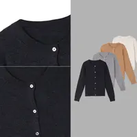 凯特丝蓓3274#【心跳】经典爱心刺绣圆领开衫外套