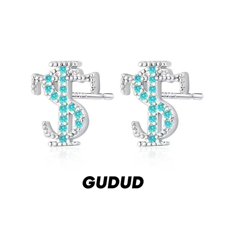 925银耳饰 stk耳钉正品男女款轻奢痞帅耳钉生日礼物送男友