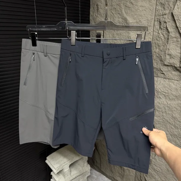 8901夏季爆款户外软壳速干五分短裤