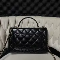 潮流打造真皮女士潮流包手提沃克 0536 黑色 