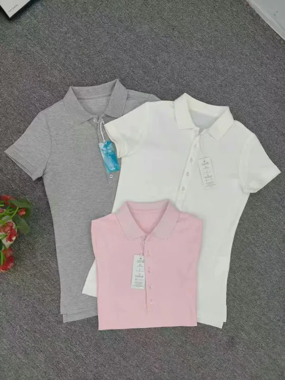 尾单Polo衫5色学院清纯运动百搭网球羽毛球健身可爱