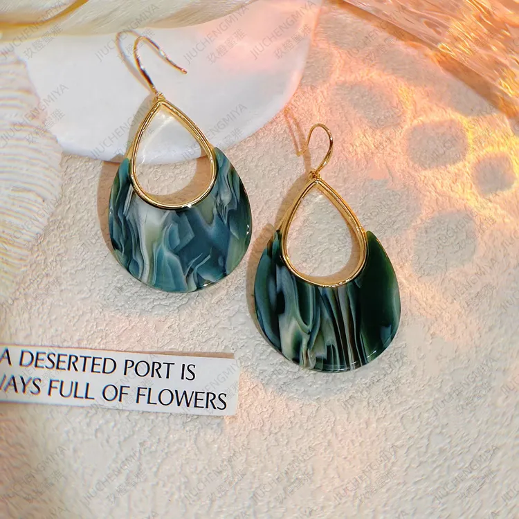 铜合金耳饰 余韵S59时尚气质百搭高级感个性精致设计感港风女耳环