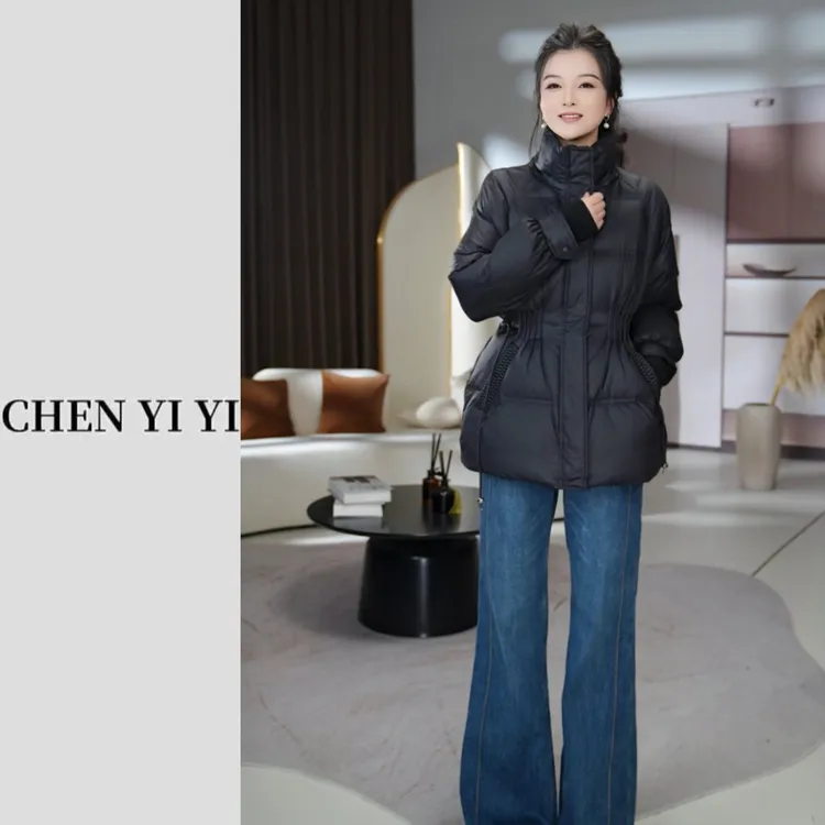 【90鹅绒服】2025新款90白鹅绒新国标五防面料羽绒服5102Y596R