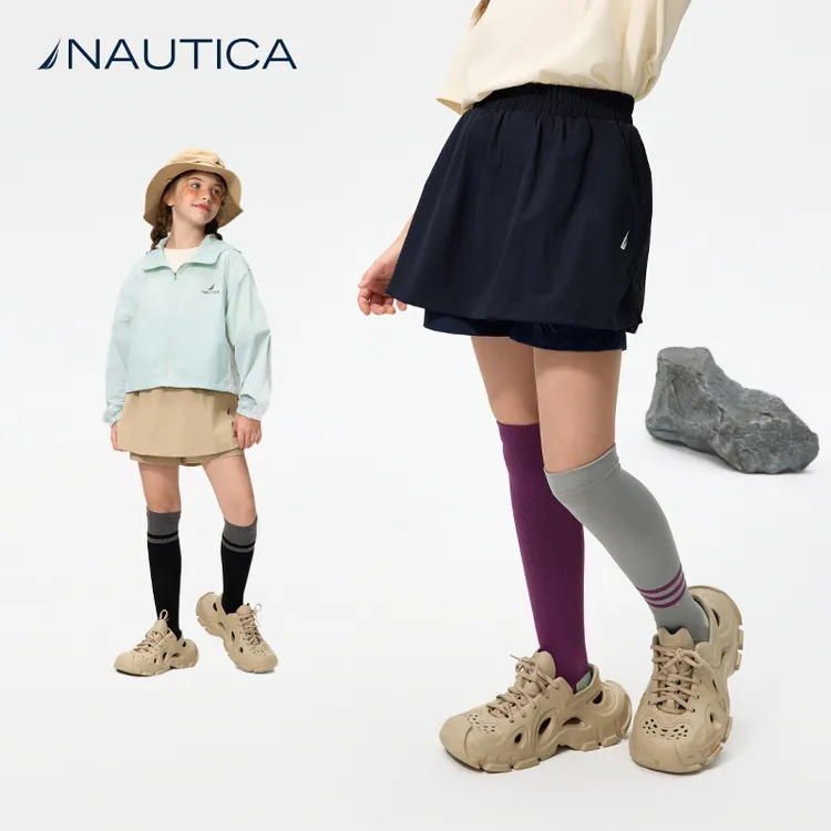 NAUTICA童装【牛牛】户外梭织裙裤运动俏皮四面弹防泼水