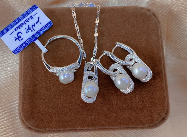 足银银制品 足银套装 bahjuldez纯银首饰