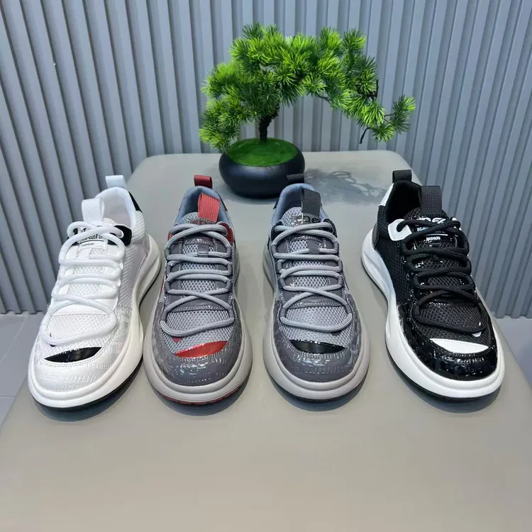 MBZ新款薄款低帮春透气网面鞋时尚休闲鞋运动鞋男鞋偏大一码