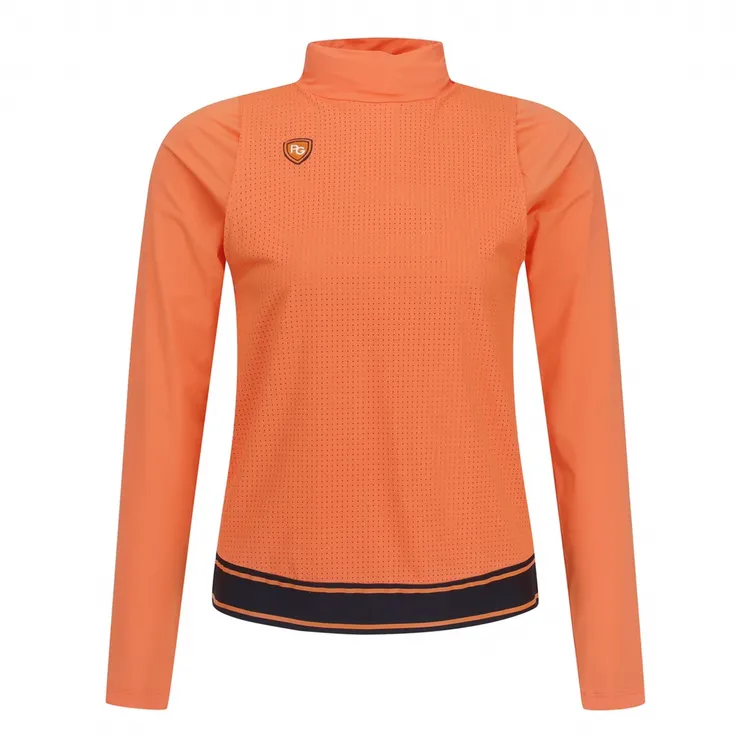 PG*家新款韩版女士高尔夫薄款修身长袖T恤/面料超薄超柔软/高弹力