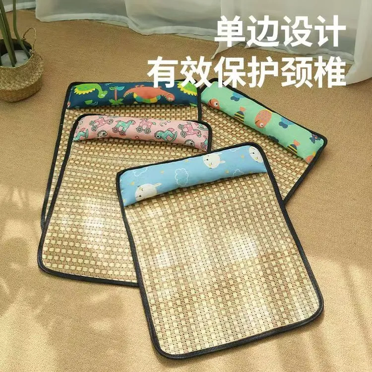 狗狗凉席夏季避暑用凉垫宠物四季通用小型犬比熊护颈靠枕睡觉垫子