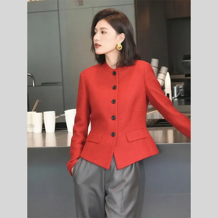 秋冬高级感法式小香风外套女2026秋季新款爆款高端轻奢端外套秋装