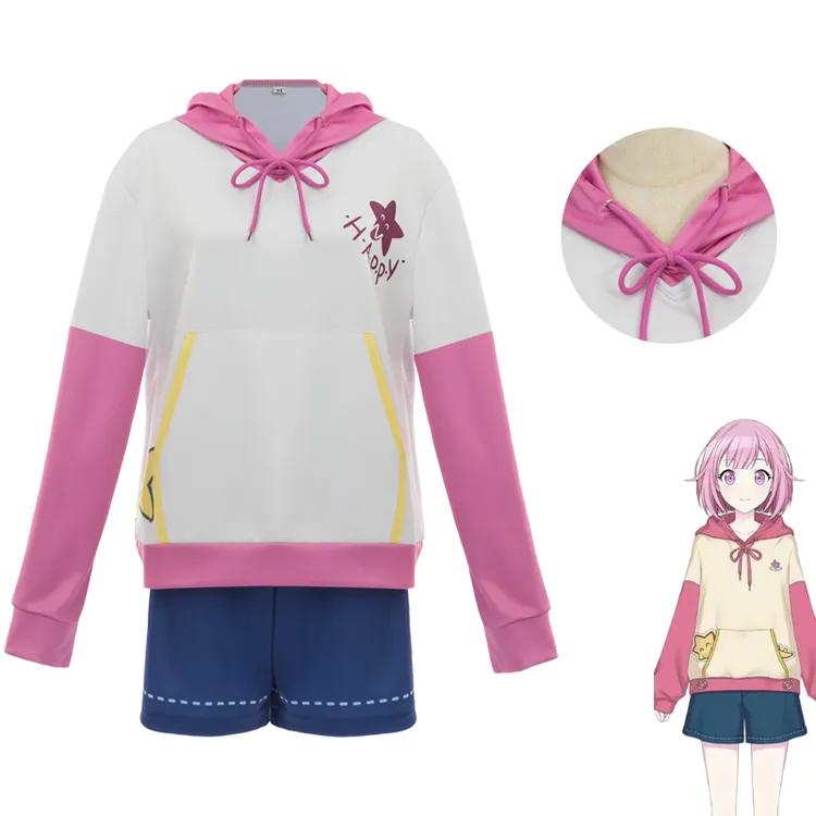 世界计划cos服姆姆凤笑梦emu少女套装卫衣同款二次元游戏日常可穿