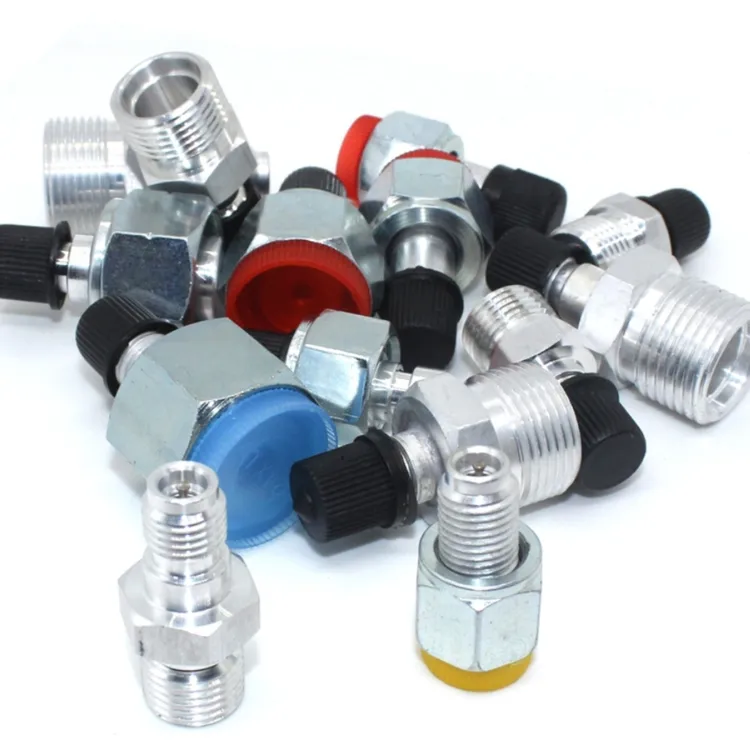 汽车空调堵头汽车空调堵漏接头134aF12R12空调管路检漏接头蒸发器