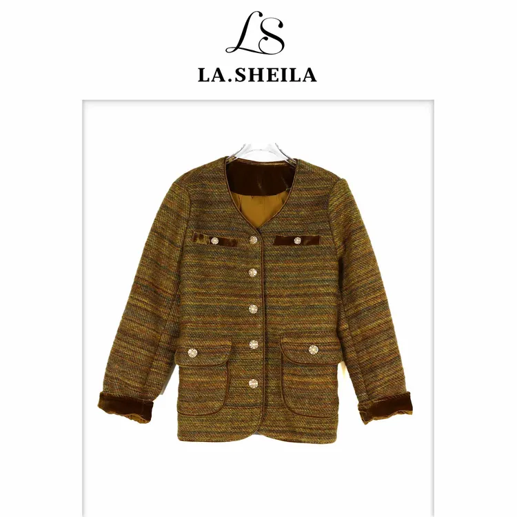 LA.Sheila“财宝”重工小香风外套253-WT/1003-12112