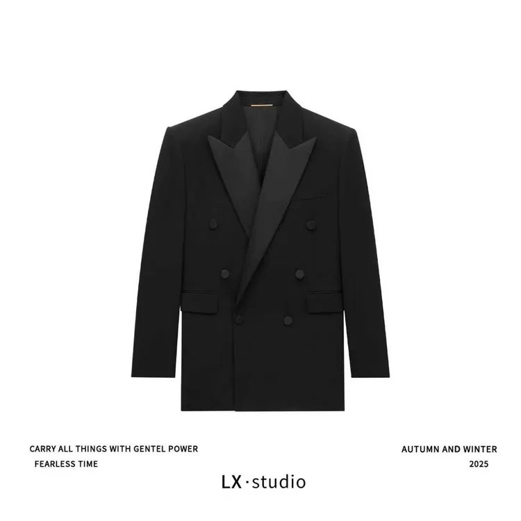 【FC定制】 羊毛西装外套女95%白鸭绒三星安心羽绒西服CYP25264-1