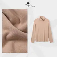 麻享【堆堆领】蚕丝澳绒女士秋冬打底T恤长袖时尚百搭复古FSY50993
