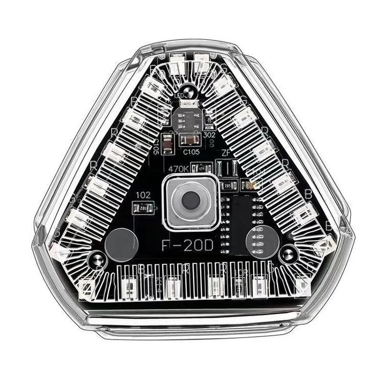 爆闪灯飞机灯太阳能警示灯流光巡航尾灯电动车货车后杠夜间防追尾