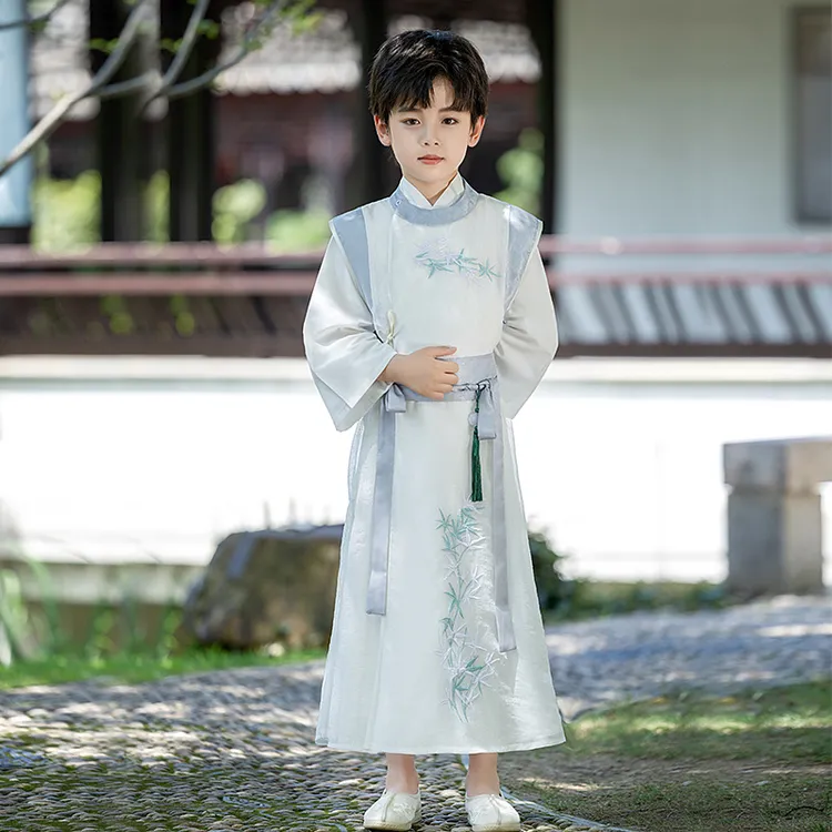 2025新款汉服男童中国风男童汉服夏薄款古风帅气汉服