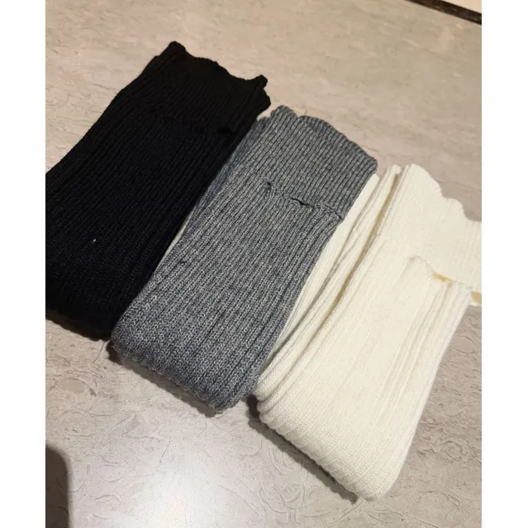 Mrsyaxi踩脚针织堆堆袜套YX5120401