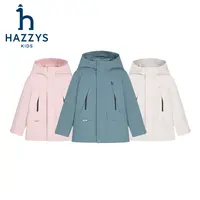 Hazzys/哈吉斯品牌童装【一诺爸爸】男女童加绒厚风衣时尚户外休闲