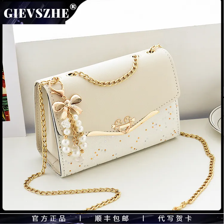 纪诗哲包包女款爆款2026新款轻奢真皮斜挎包女网红时尚单肩包洋气