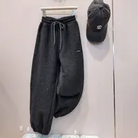 【小哥童装】冬款男童厚款束脚裤保暖休闲裤宽松百搭中大童卫裤456