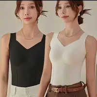 A86新款秋冬季2合一保暖免穿内衣一体式背心休闲百搭 