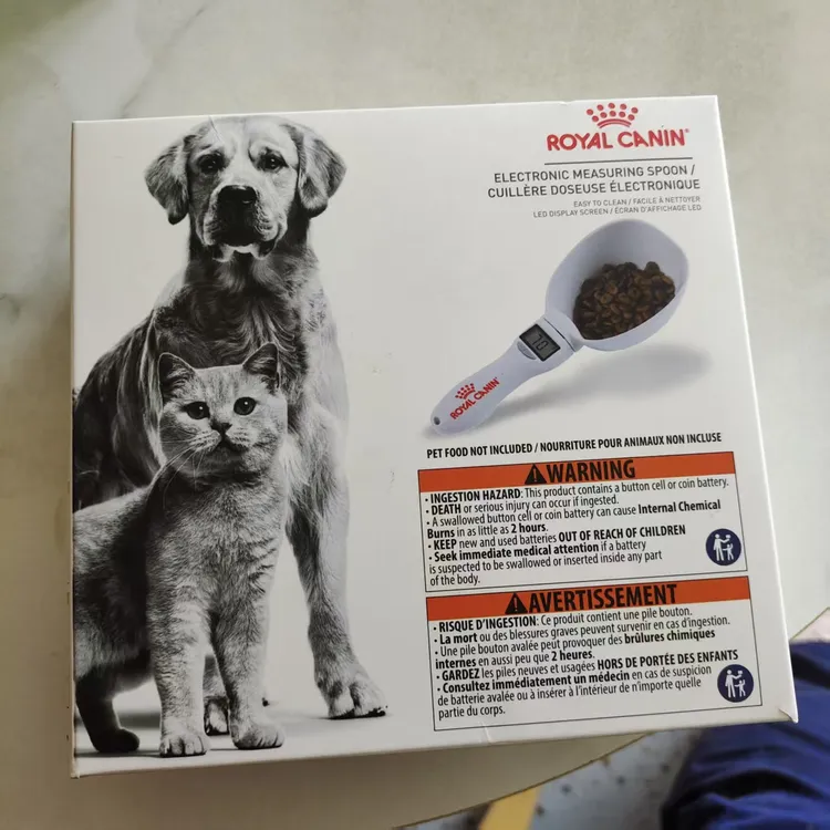 皇家宠物猫粮狗粮计量称重电子秤勺高精度喂食定量测量勺子