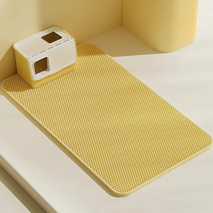 猫砂垫猫砂盆防溅防外溅垫猫咪防带出控砂垫猫垫子厕所漏沙垫渐层