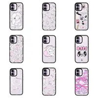 CASE可爱小兔猫猫薰衣草紫色iPhone17promax手机壳苹果16pro/15潮