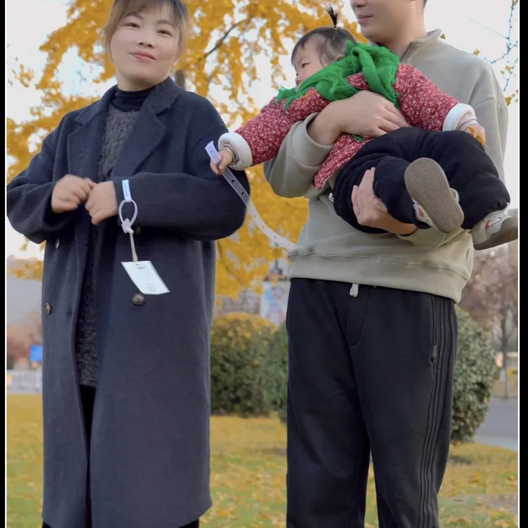 灰色大衣马甲连衣裙套装