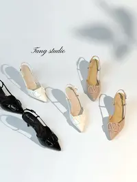 【Tang Studio】小华子 法式浅口高跟鞋 8cm S035