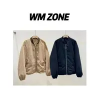 WM  3914  圆领宽松飞行夹克鹅绒服