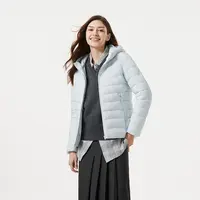 【多多专属】坦博尔女短款连帽轻羽绒TB5330218Z