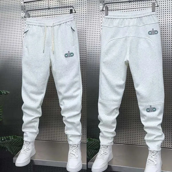 2025年早秋新款弹力运动束脚哈伦裤男士时尚潮流百搭休闲宽松卫裤