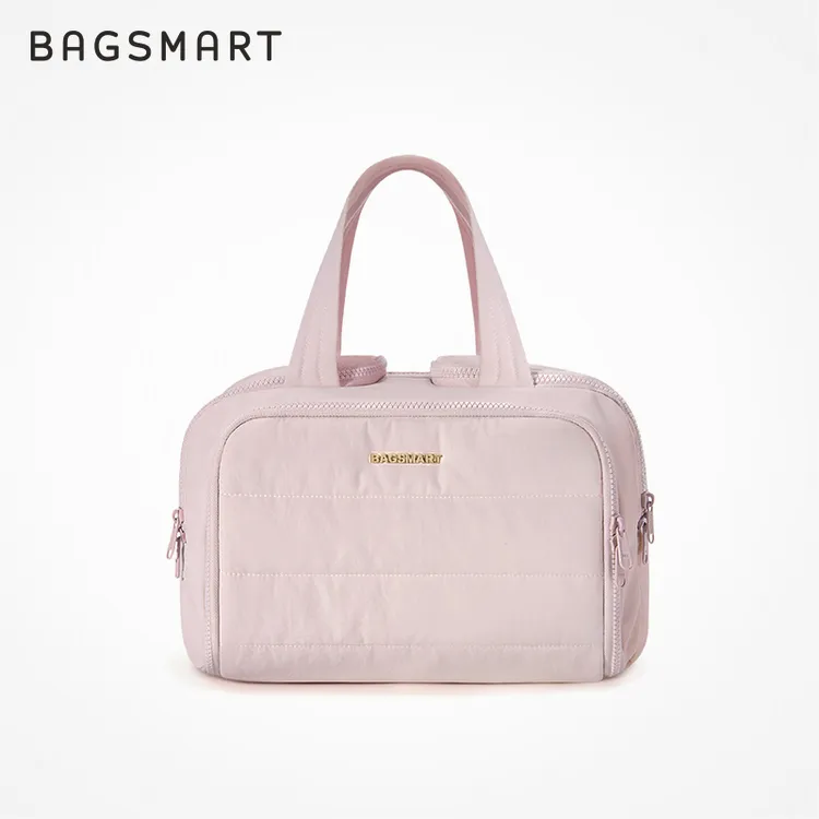 BAGSMART化妆包大容量洗漱包女收纳包旅行出差新款便携女士手提包