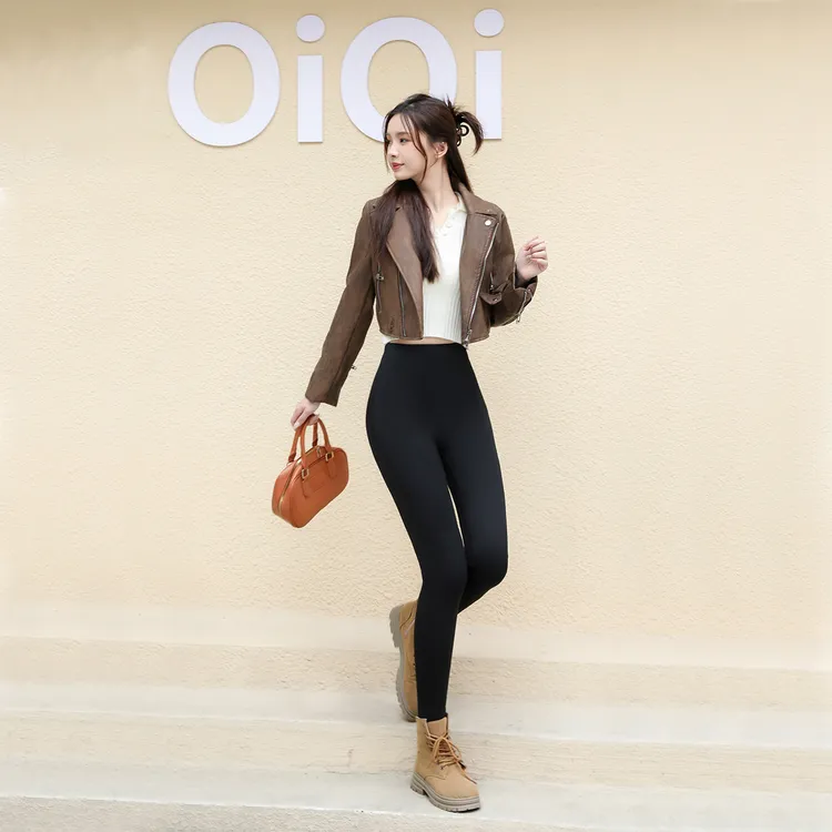 【西藏包邮】爆款冬季高腰芭比保暖打底裤外穿运动修身收腹显高显瘦