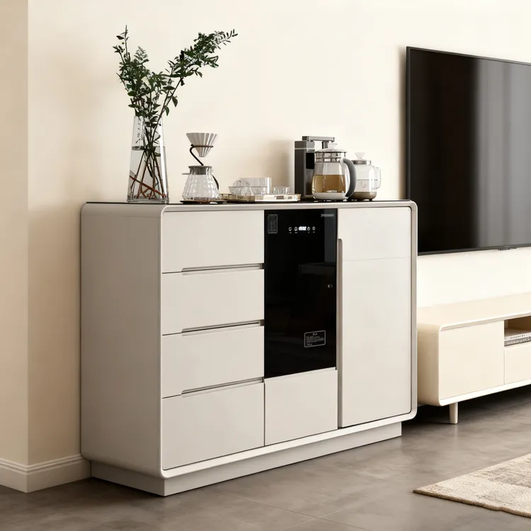 小型台式全自动家用客厅高端消毒机餐边柜智能茶吧茶吧柜一体柜