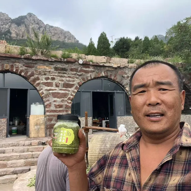 太行山石碾韭菜花，桃源沟杨老二专属