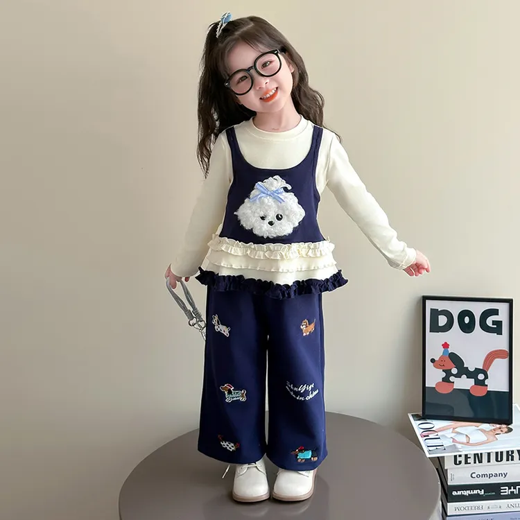 炸街女童套装秋季2025新款洋气时髦儿童秋装小女孩宝宝衣服两件套