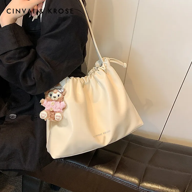 【CinvaiKrose官方正品】托特包包女款2025新款大容量通勤百搭单肩