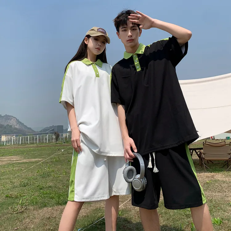 T恤学生短袖情侣百搭休闲运动套装日系夏季韩版潮流