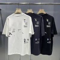 【街头男团】重工高货男装潮流新款个性百搭休闲情侣短袖YGG0061