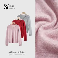 【仟娜】软糯细腻感~时尚洋气百搭软糯舒适长袖针织衫SY73ZZ1122