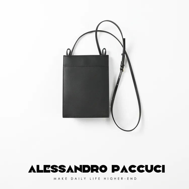 AP洛哥24509X头层小牛皮时尚休闲斜挎细肩带单肩包