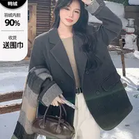 灰色高级感呢子➕厚外套