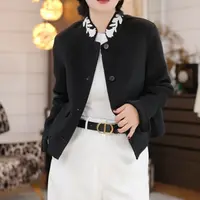 ”高原晨曦”简约设计百搭轻奢时髦花边外套/DY22